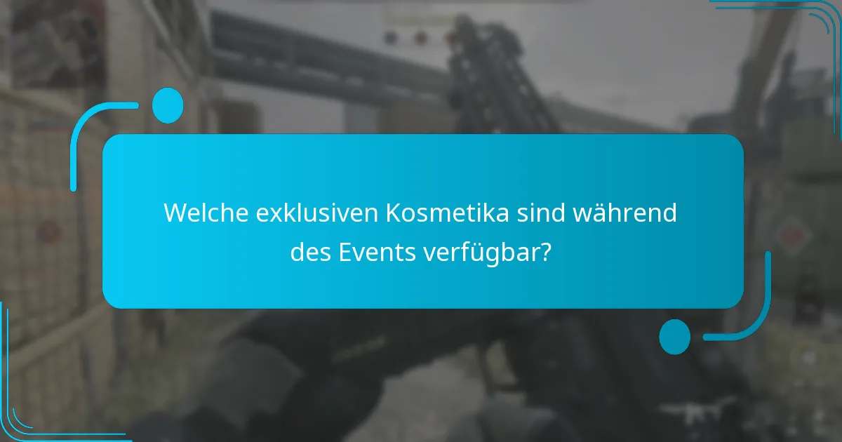 Welche exklusiven Kosmetika sind während des Events verfügbar?